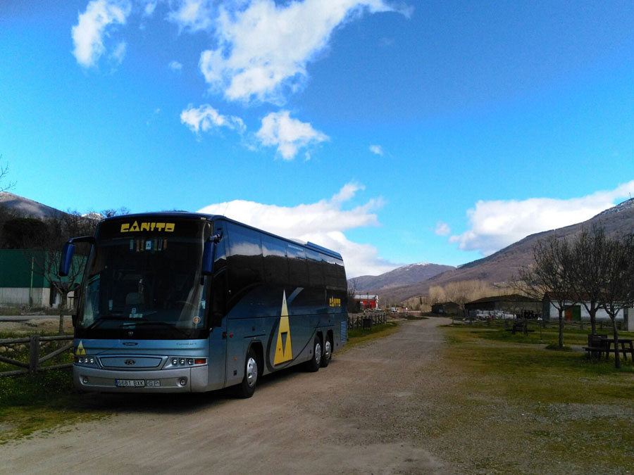 Cabina del conductor de autocar CANITO