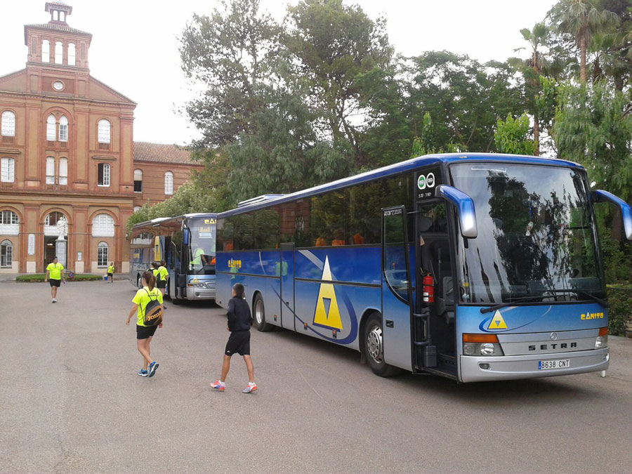 Autocar CANITO en viaje internacional