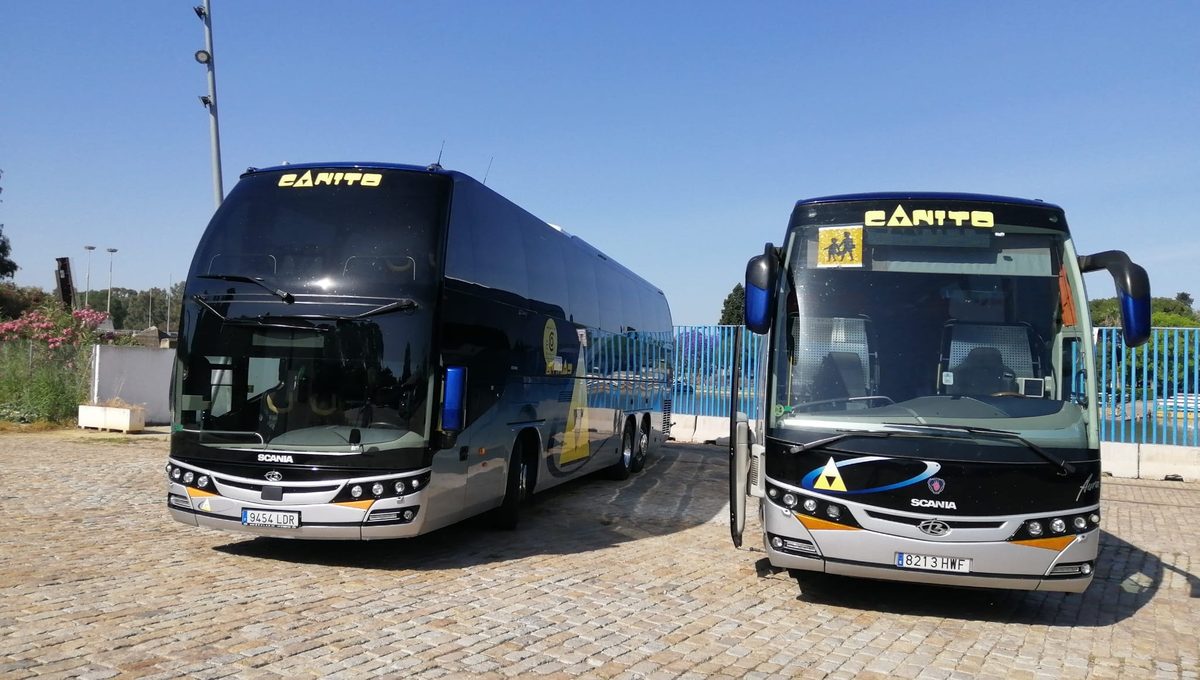 Flota de Autocares CANITO — portafolio 2026